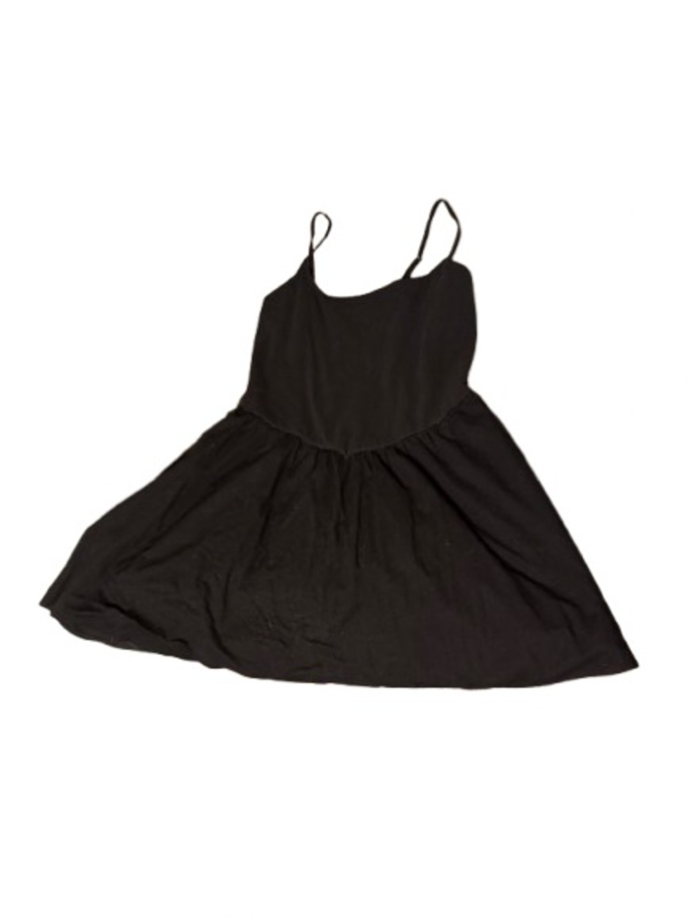 No Boundaries Black Spaghetti-Strap Mini Dress-Size XL